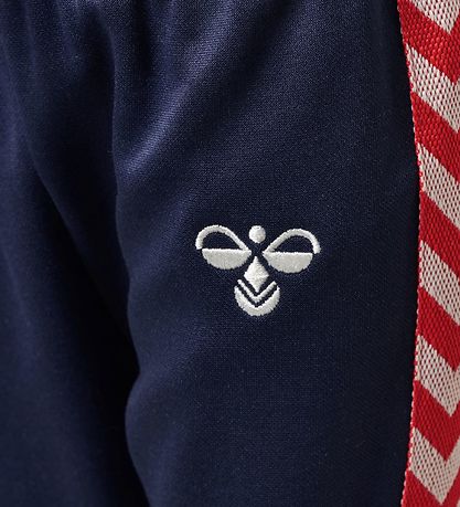 Hummel Hosen - HMLHarley - Navy/Rot