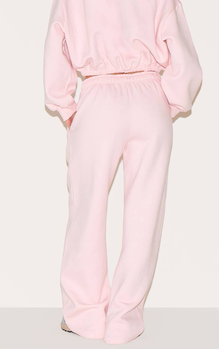 Rose Bébé Joggers Oversize À Ourlets À Cordon De Serrage
