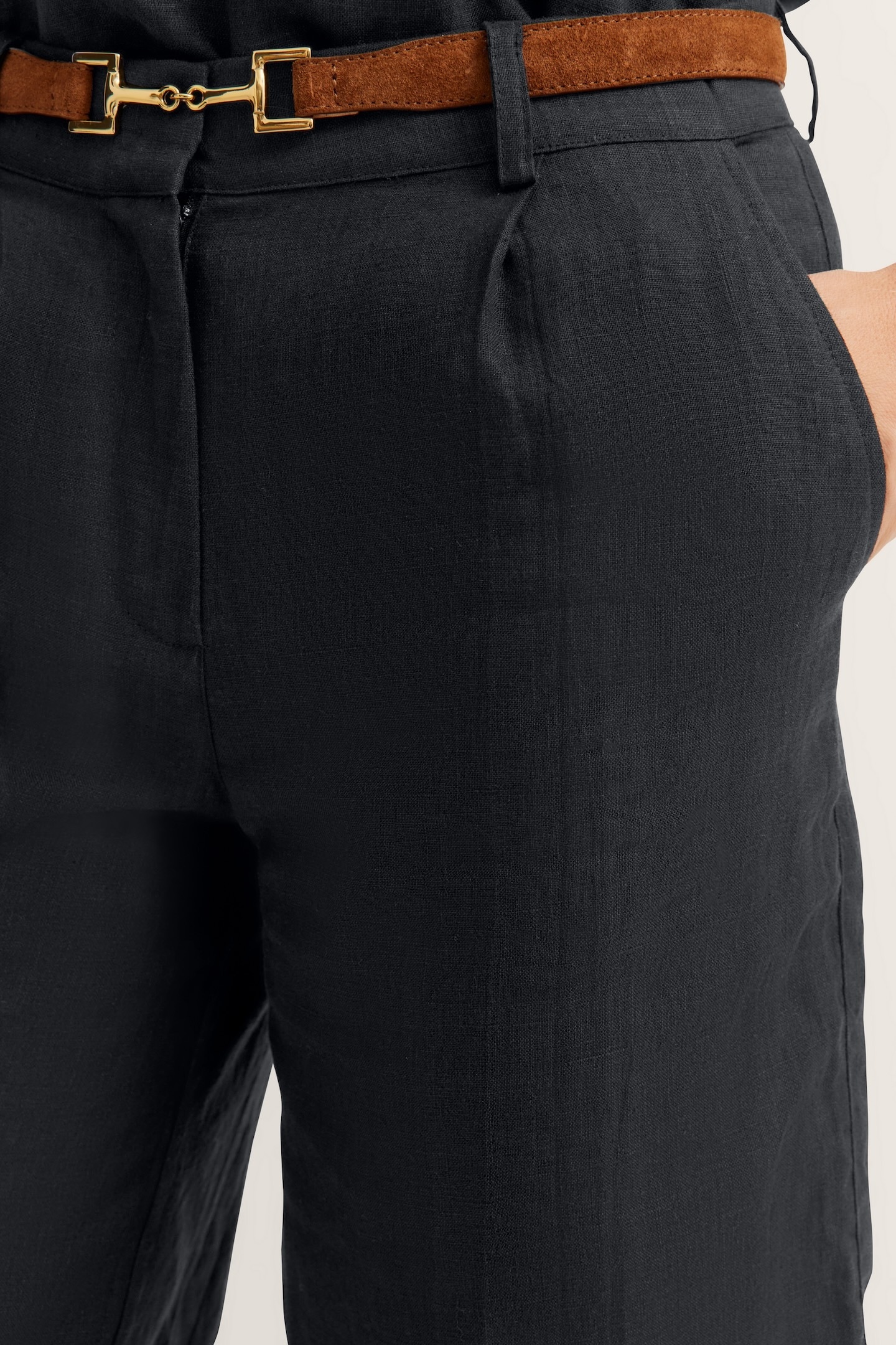 bugatti Shorts  aus Leinen