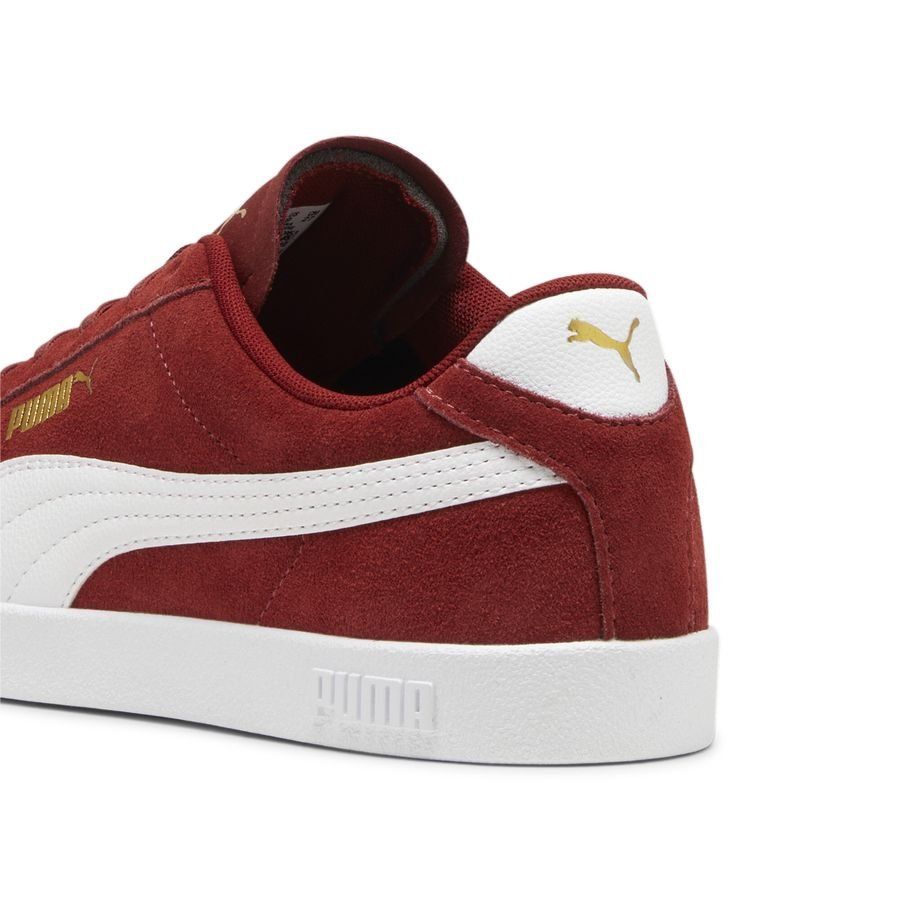 Puma Club II Intense Red-PUMA White-PUMA Gold