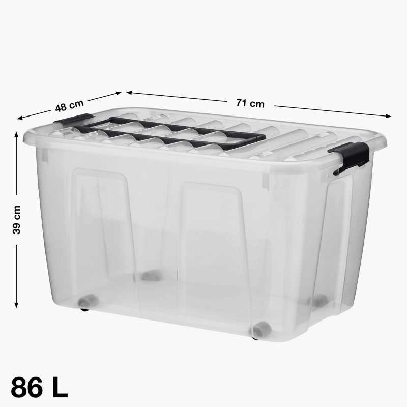 Oppbevaringsboks, 86 liter
