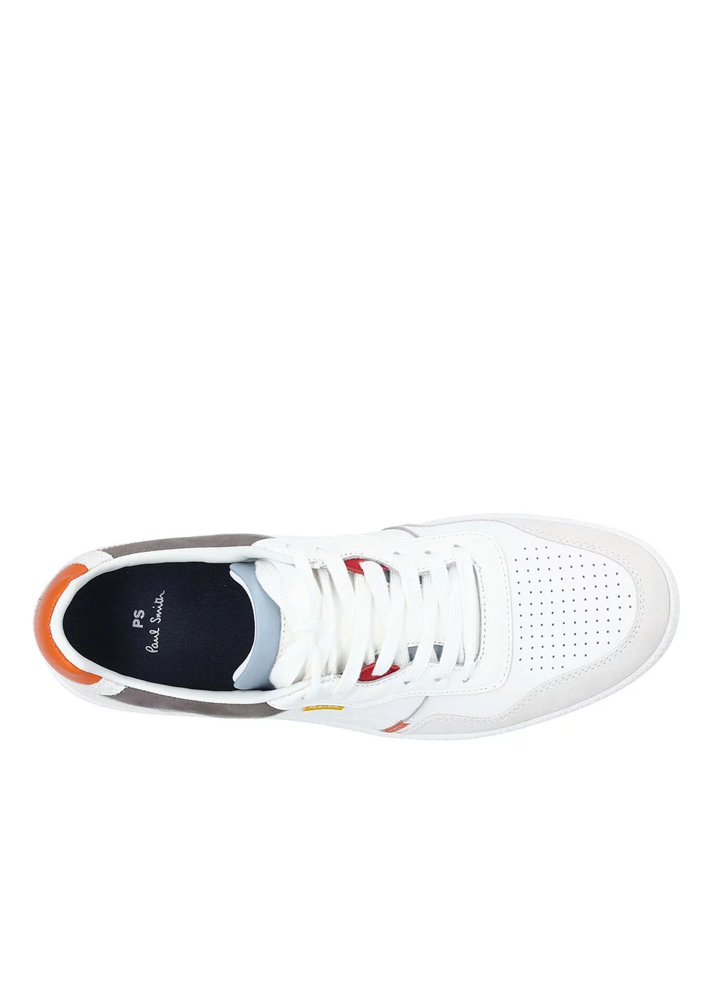 ELLIS WHITE ORANGE TAB