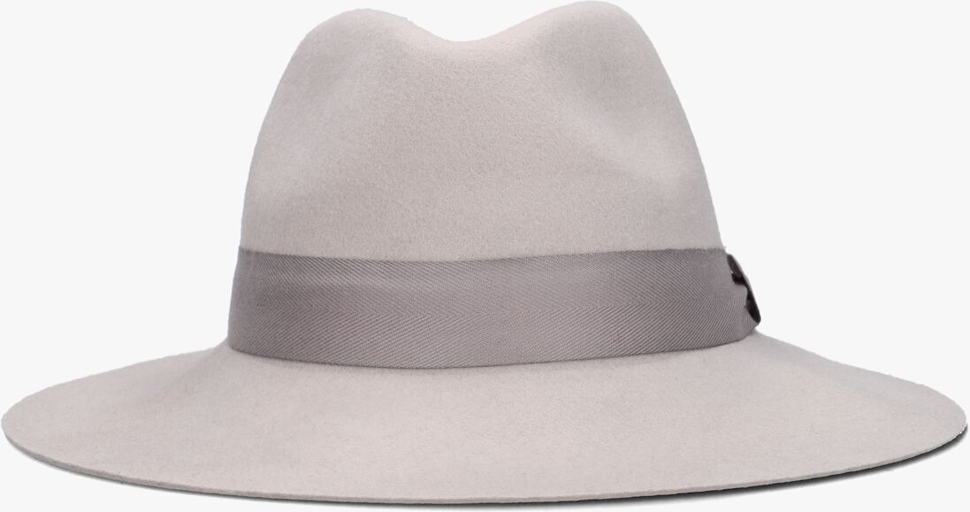 lichtgrijze house of ord hoed heather fedora