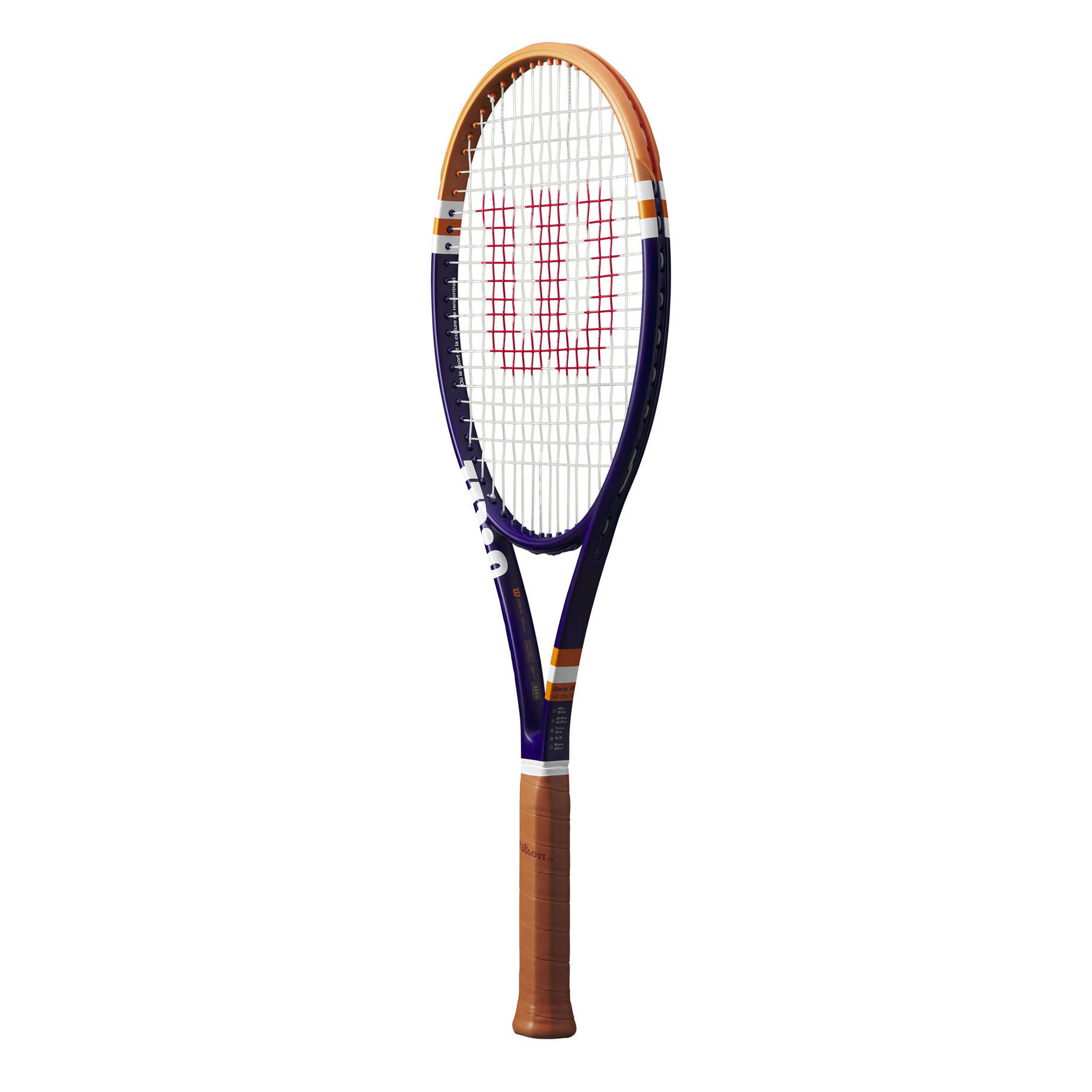 Wilson| Tennisschläger BLADE 98 16x19 V8 ROLAND GARROS