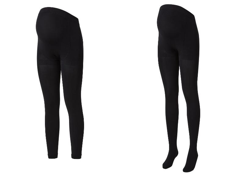 Dames zwangerschaps-thermo legging of -thermo panty 100 DEN
