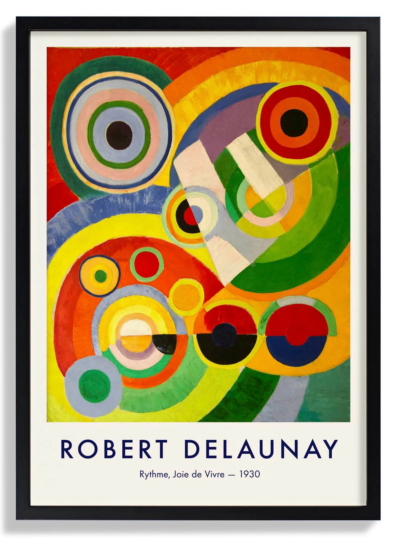 Rythme, Joie de Vivre von Robert Delaunay
