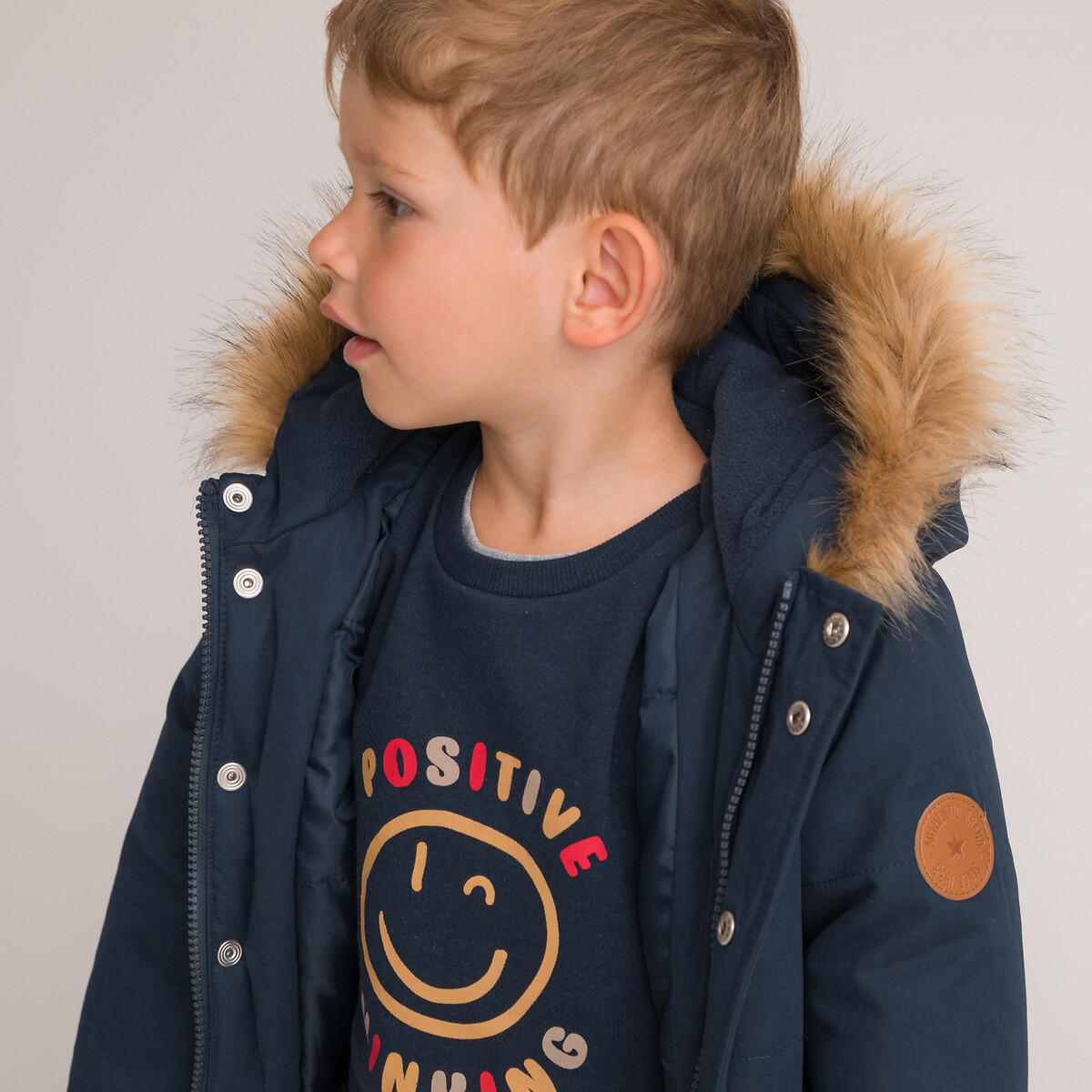 COLEÇÕES LA REDOUTE<br>Donsjas met kap