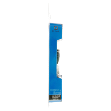 Q-Link UTP connector 4x/kap RJ45 2x zwart wit 8 stuks