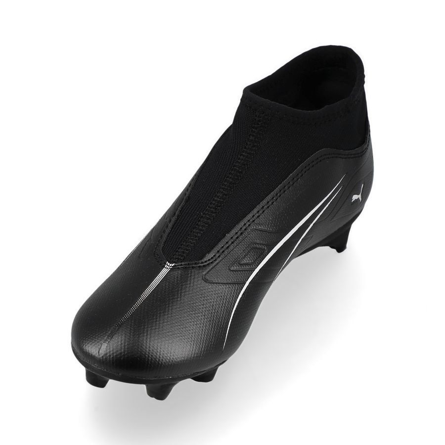 PUMA Ultra Match   Laceless FG/AG Eclipse - Noir/Blanc Enfant