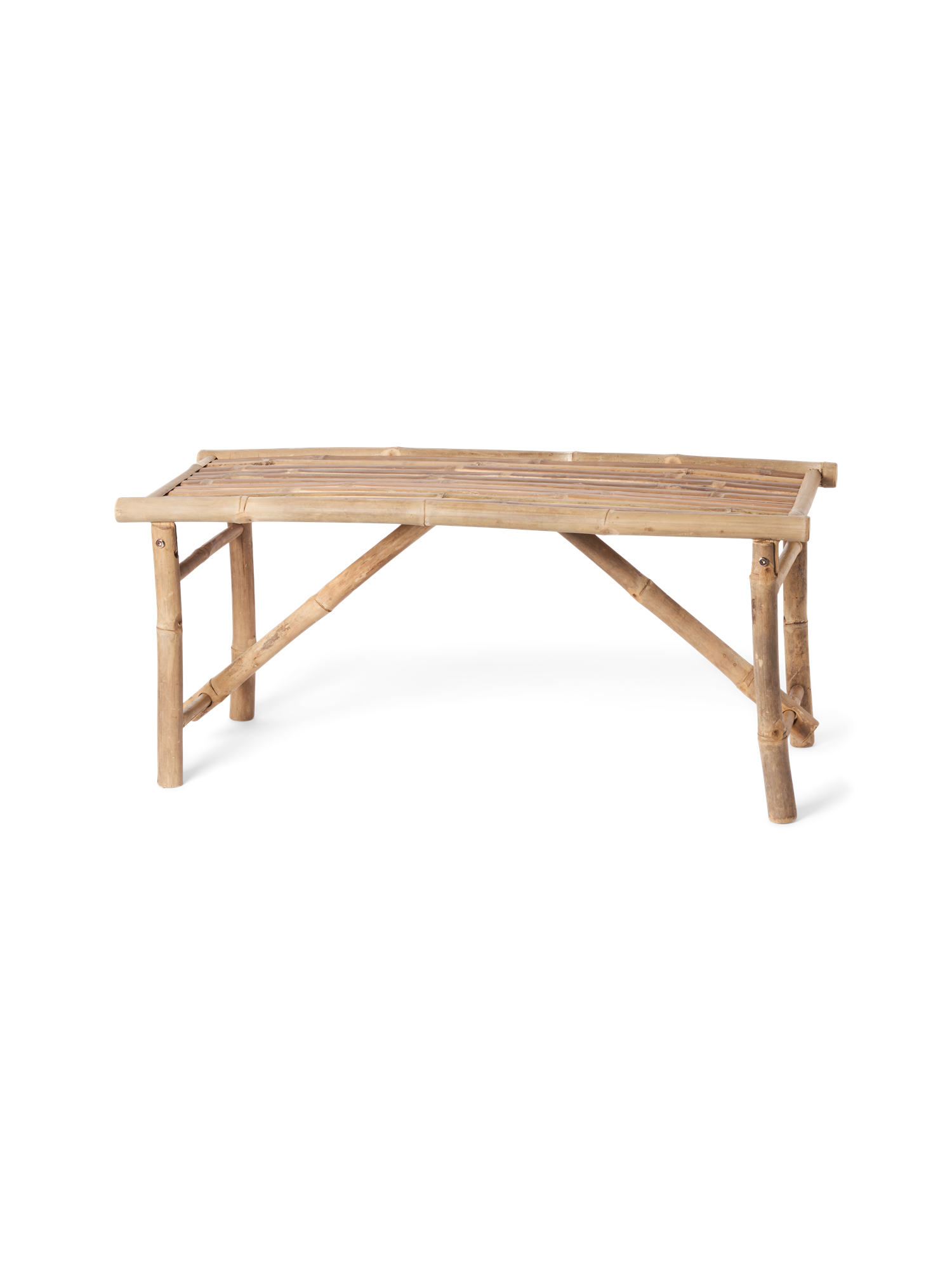 Bænk | Bambus. 100 x 38 x 45 cm. | Nature