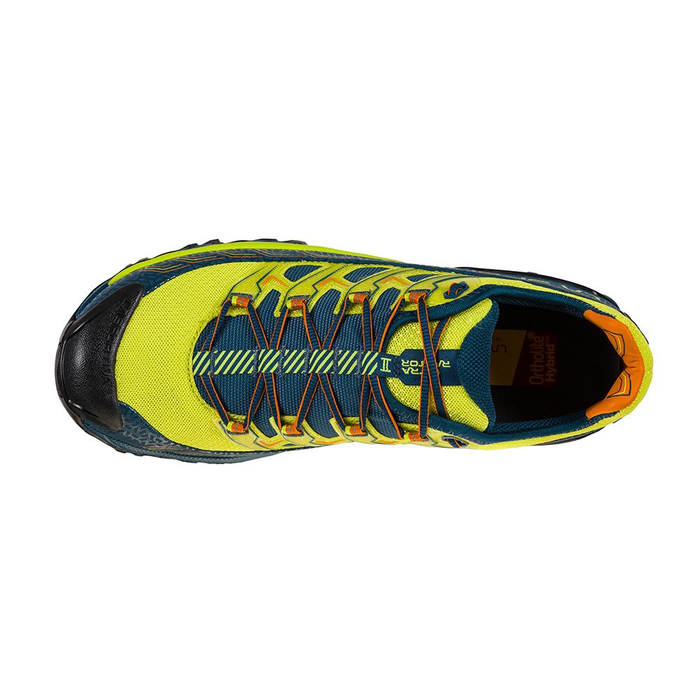 La Sportiva ULTRA RAPTOR II - Chaussures trail Homme lime punch/storm blue
