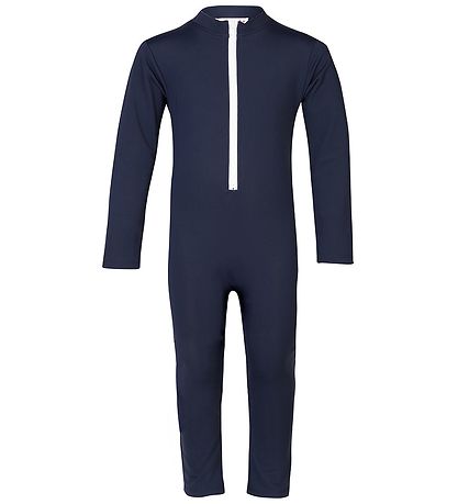 Petit Crabe Badeanzug - Lou - UV50+ - Navy m. Anker
