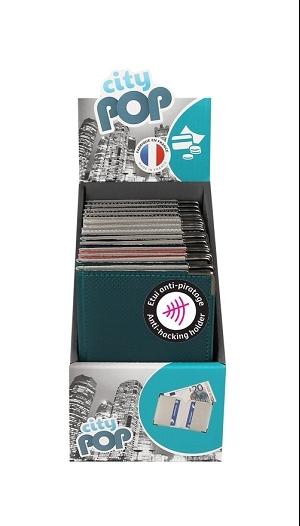 PORTEFEUILLE EXTRA-PLAT ANTI-PIRATAGE