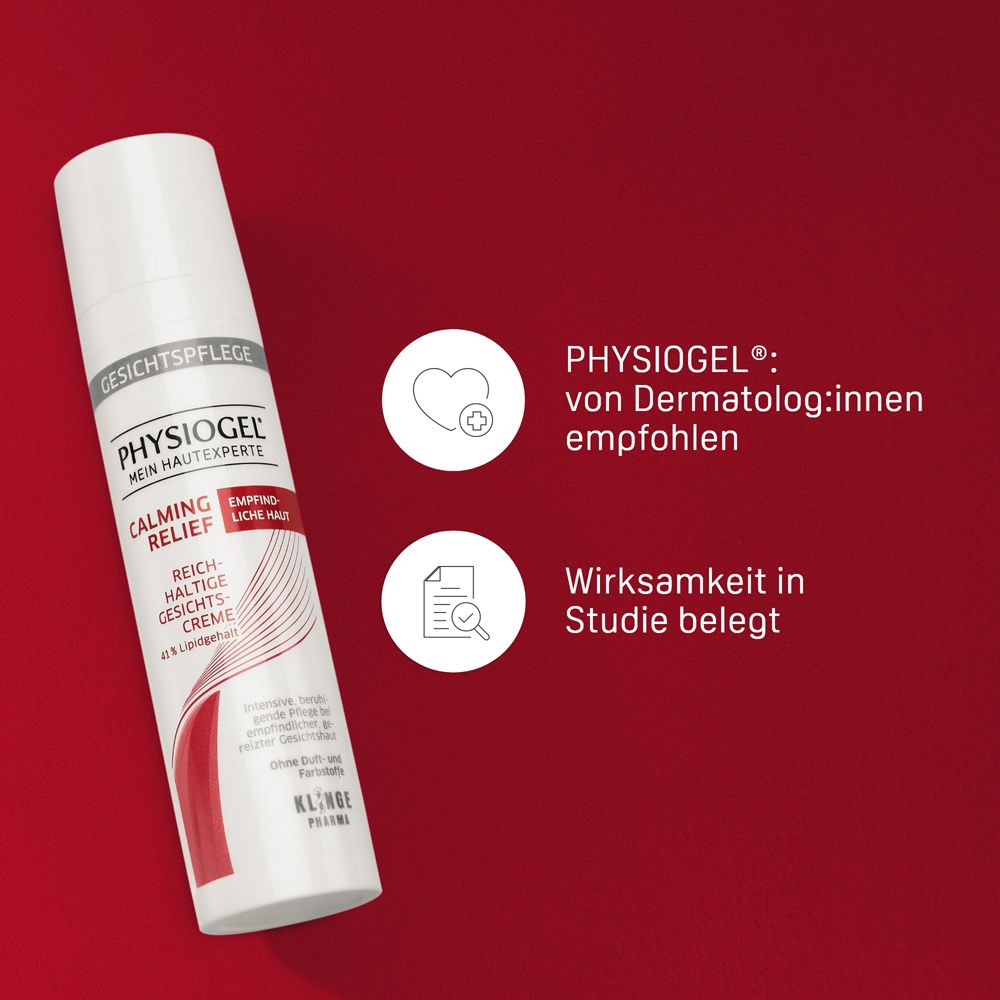 PHYSIOGEL® Calming Relief Reichhaltige Gesichtscreme 40ml - empfindliche Haut