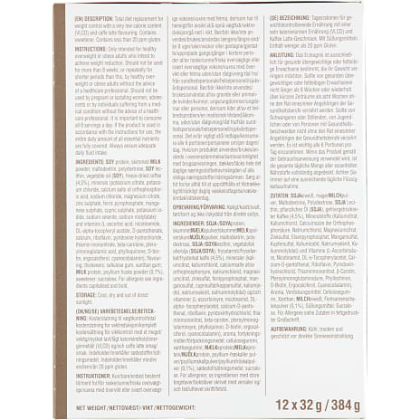 Kosterstatningspulver m. caffe lattesmag