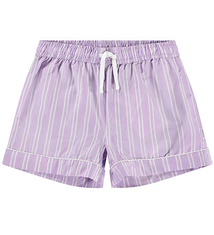 Molo Shorts - Aja - Purple Schiene Stripe