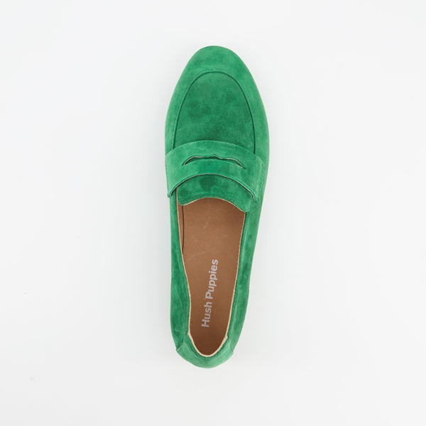 Hush Puppies dames loafers groen