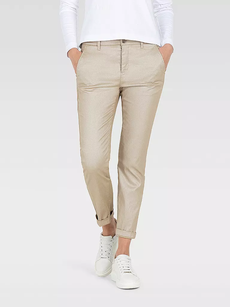 MAC Chino Slim Fit 7/8 gold
