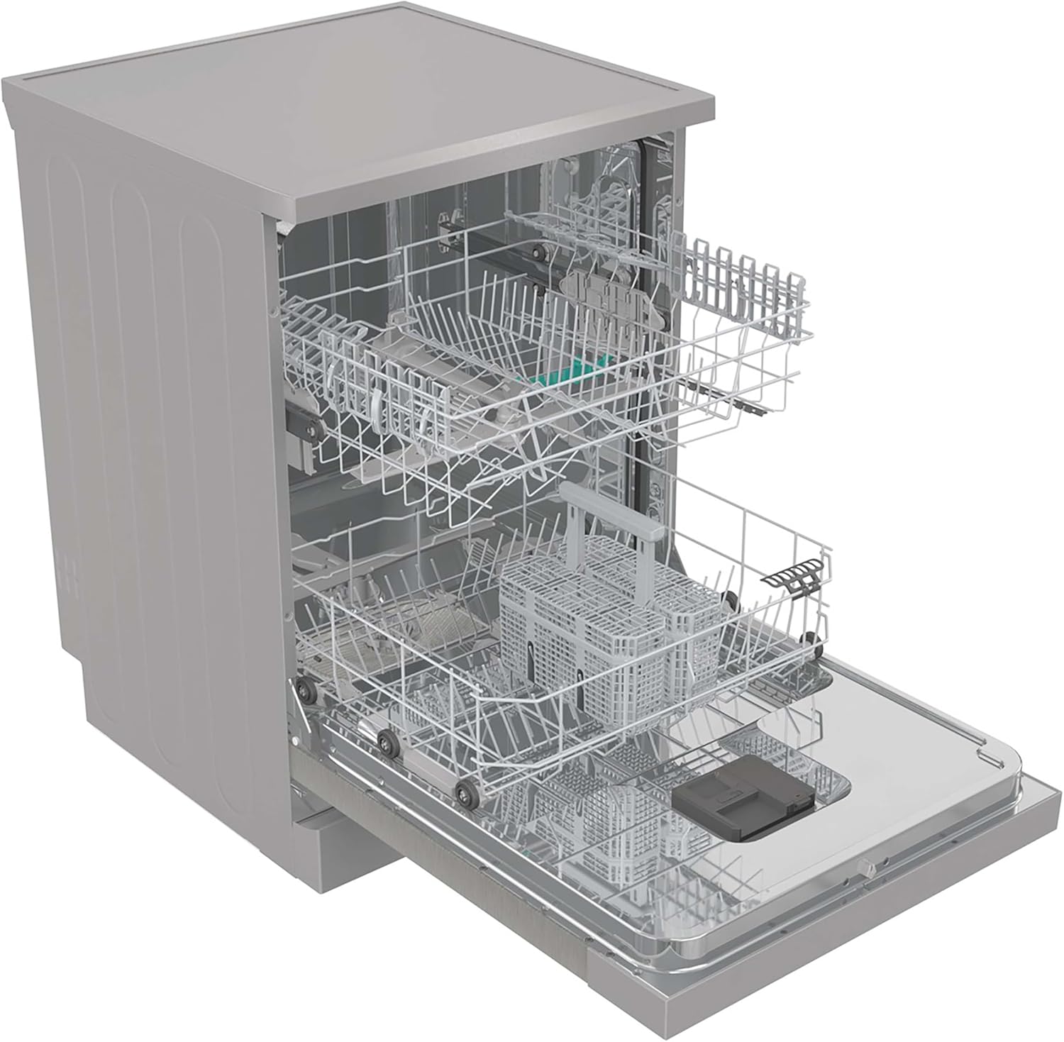 Gorenje GS642E90X Freistehender Geschirrspüler, 60 cm, 13 Maßgedecke, Total AquaStop, vollständiger Überlaufschutz, Hygiene Programm, SpeedWash Funktion, Selbstreinigung, UltraClean Besteckkorb