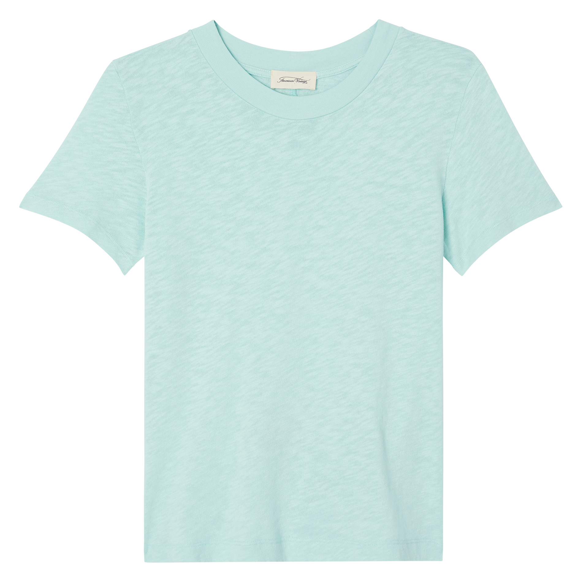 SONOMA - Tee-shirt col rond droit en coton | Bleu