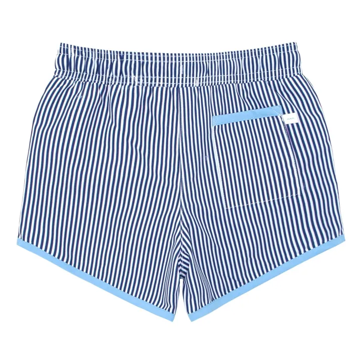 Minnow Short de Bain Boardie Rayé | Bleu marine
