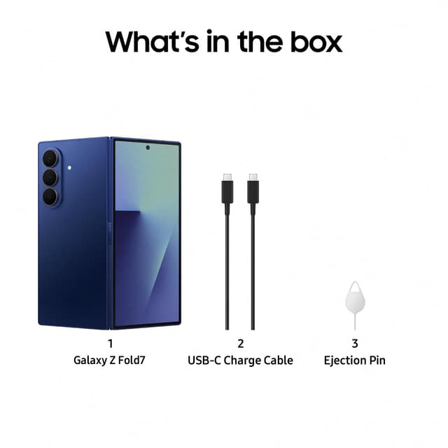 Samsung Galaxy Z Fold 7 5G smartphone 12/512GB (Blue Shadow)