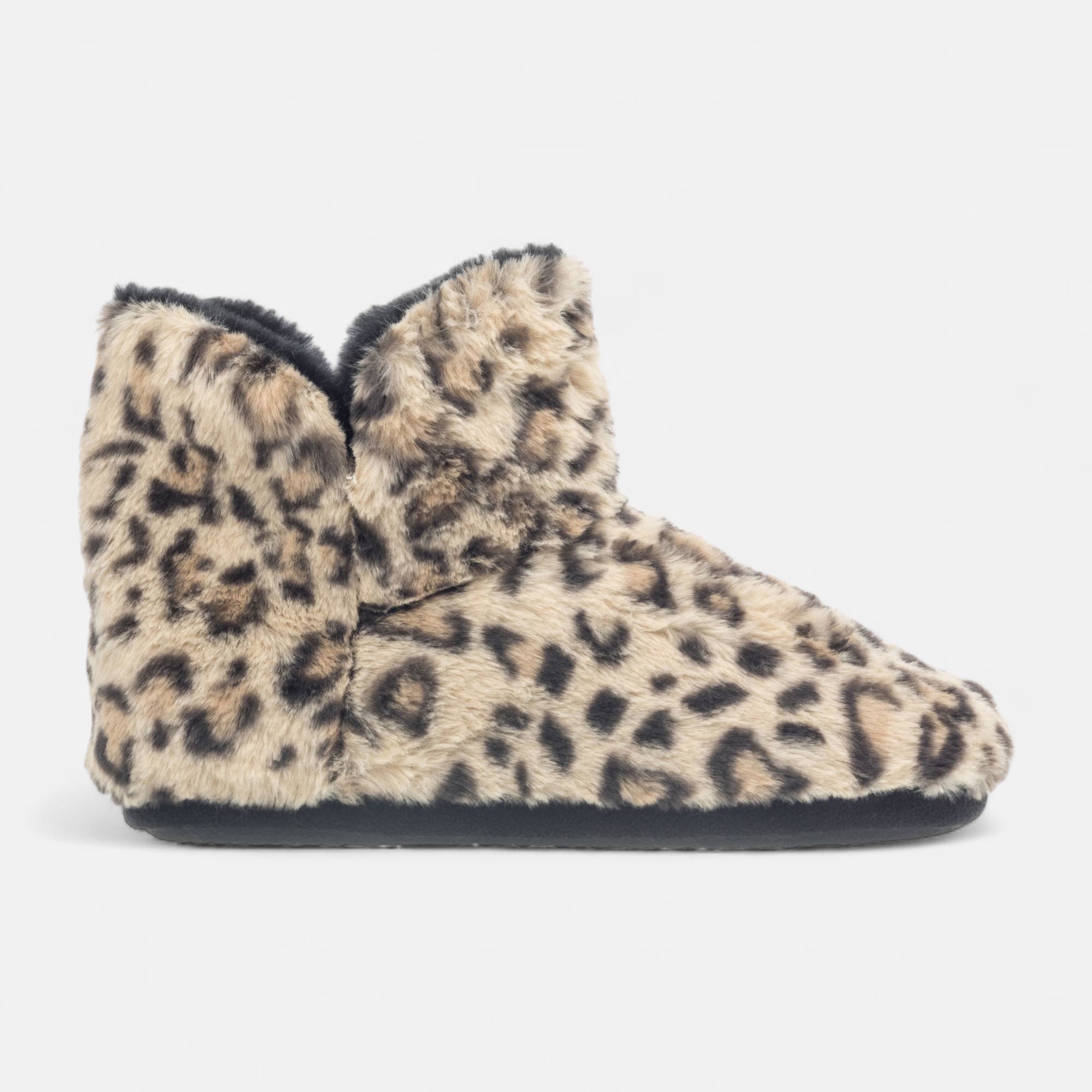 Pantoufles botillons Femme beige