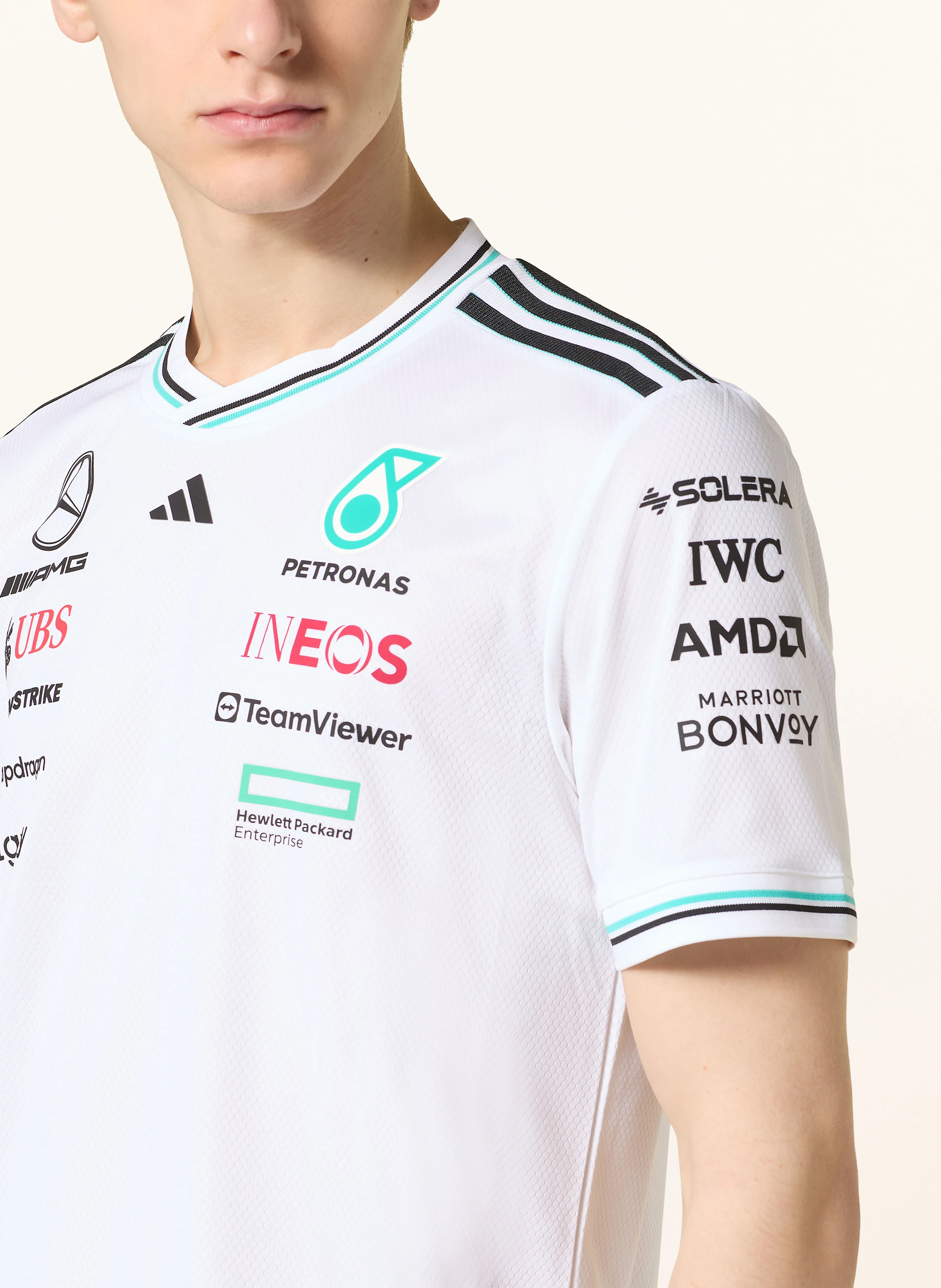 adidas T-Shirt MERCEDES - AMG PETRONAS FORMULA ONE TEAM DRIVER