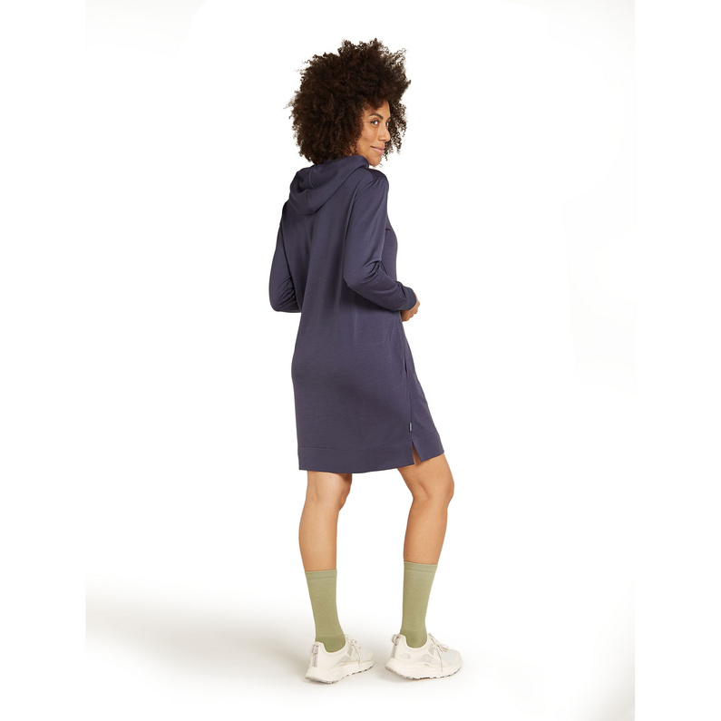 Icebreaker Damen Crush Longsleeve Kleid
