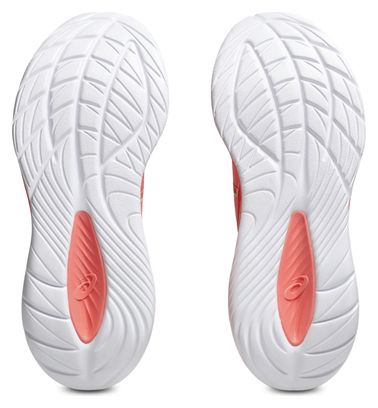 Chaussures Running Asics Gel-Cumulus 27 Corail/Vert Femme