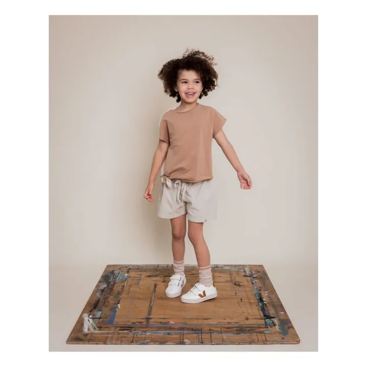 Bonnie & The Gang Short Pablo Coton Bio | Beige