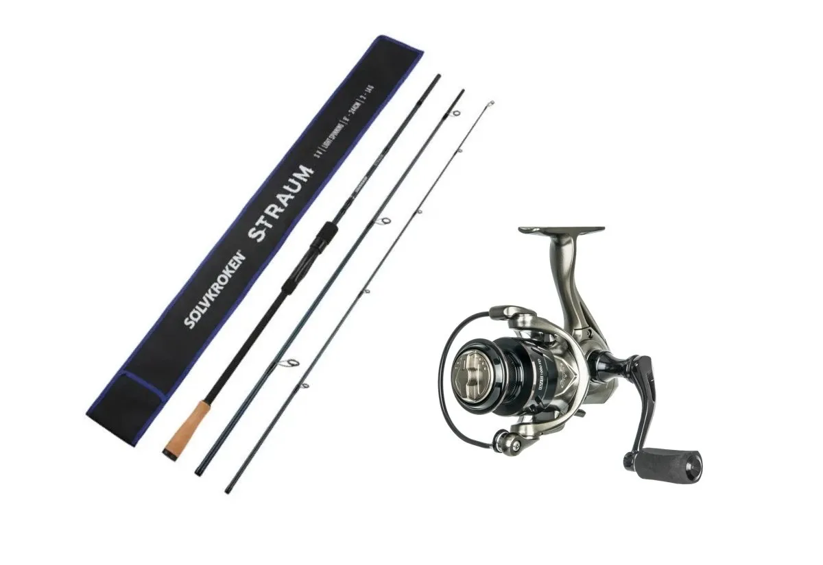 Sølvkroken Sv Straum 305cm 20-60g/Lawson Baitwinder Bw5 4000