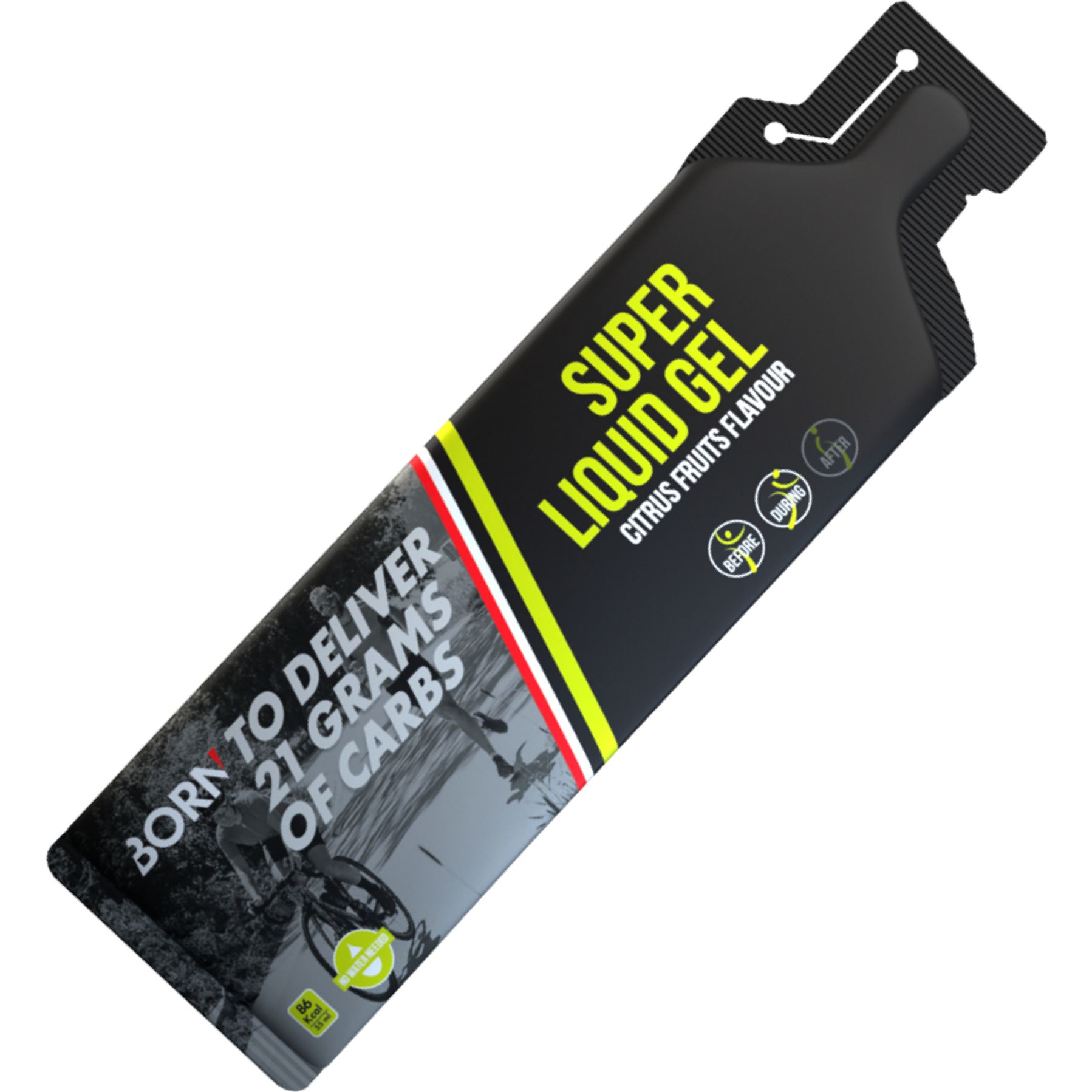Born Super Liquid Energy Gel 12 Stuks Voordeelverpakking