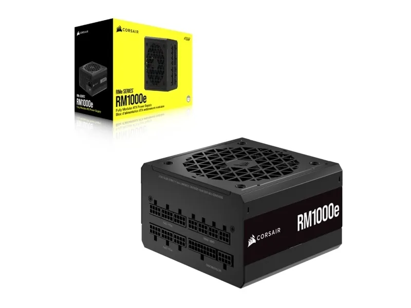 CORSAIR | RMe Series RM1000e - Strømforsyning (intern) - ATX12V 3.0/ EPS12V - 80 PLUS Gold - AC 100-240 V - 1000 Watt - Europa