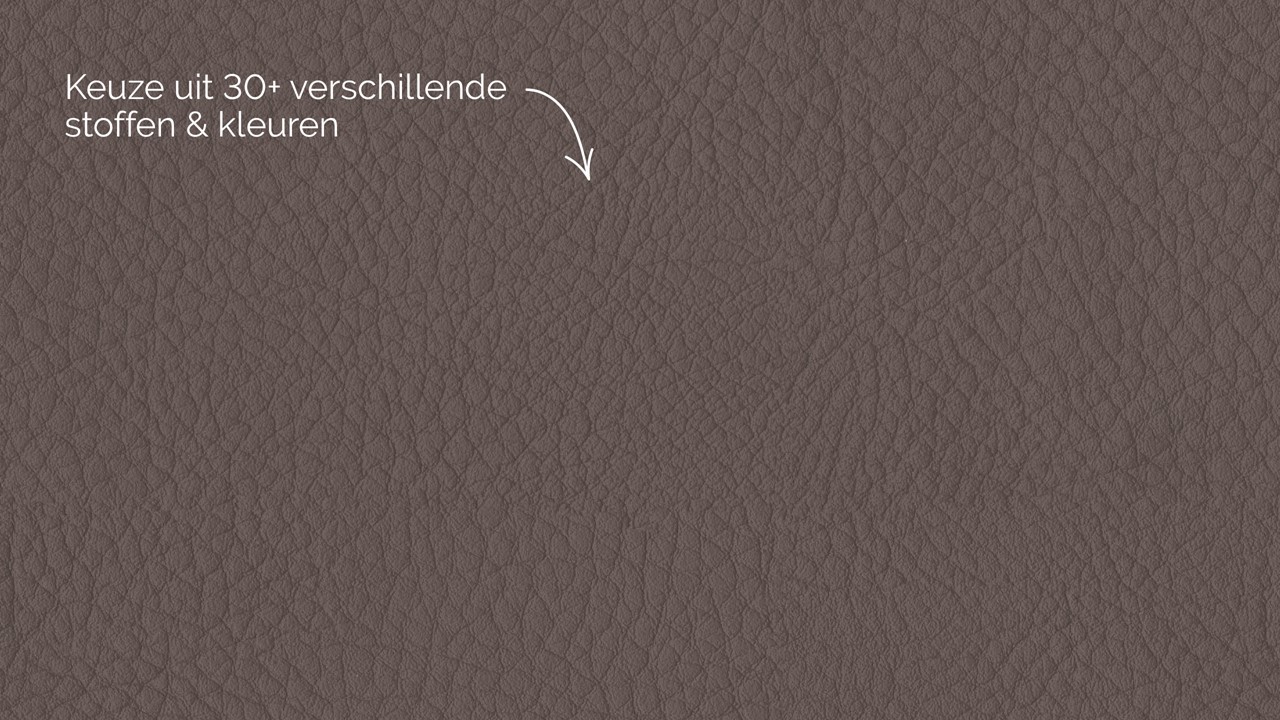 Opbergboxspring Jade - Matte leather taupe