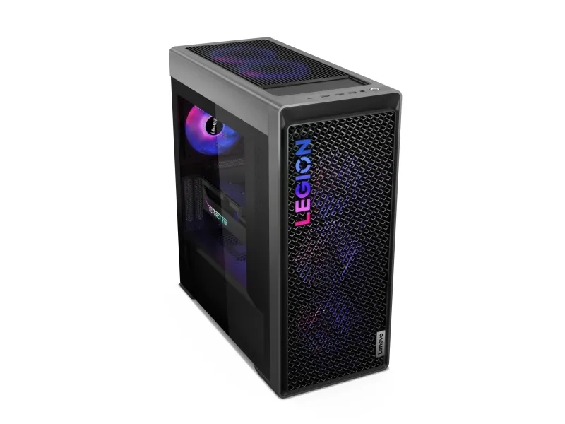 Lenovo Legion T7 34IAS10 90Y6 - Tower gaming - Core Ultra 7 265KF / op til 5.5 GHz - RAM 32 GB - SSD 1 TB - NVMe - GeForce RTX 5080 - Gigabit Ethernet, 2.5 Gigabit Ethernet, IEEE 802.11ax (Wi-Fi 6), Bluetooth 5.4, IEEE 802.11be (Wi-Fi 7) - Win 11 Hom