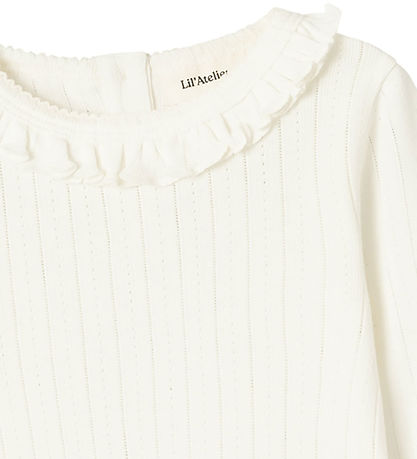 Lil' Atelier Bluse - NmfRachel - Noos - Kokosmilch