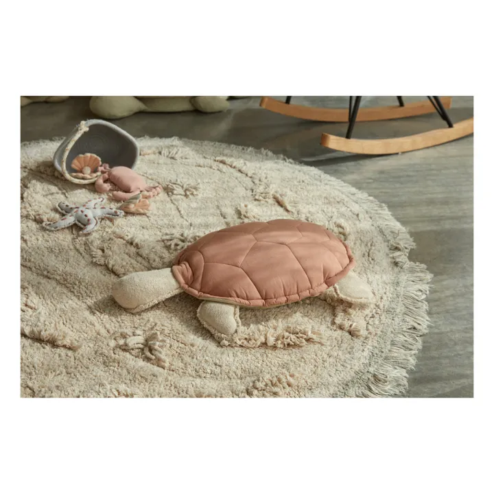 Lorena Canals Coussin Turtle | Noisette