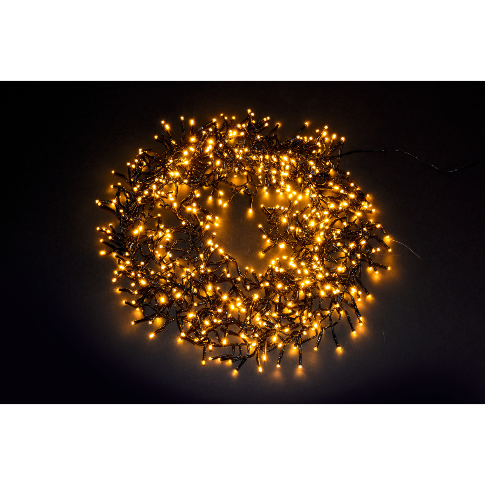 Lichterkette Cluster 600 LED, 6 m