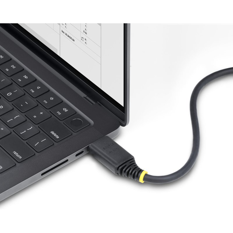 StarTech.com Câble HDMI Haute Vitesse de 15 m avec Connecteurs à Verrouillage, 4K 60 Hz/1440p 144 Hz, HDR10/HDCP 2.2/ARC, 18 Gbps, Câble UHD HDMI pour Téléviseur/Moniteur/Écran, Gaine TPE