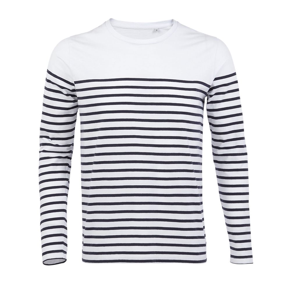 SOL'S 03099 - Matelot Lsl Men Tee Shirt Homme Manches Longues Rayé