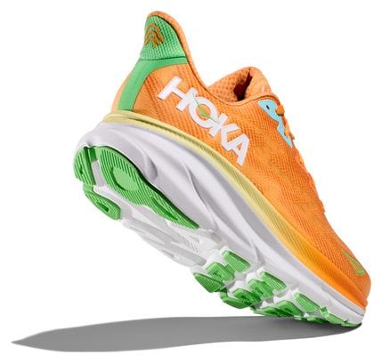 Chaussures Running Hoka One One Clifton 9 Orange Homme