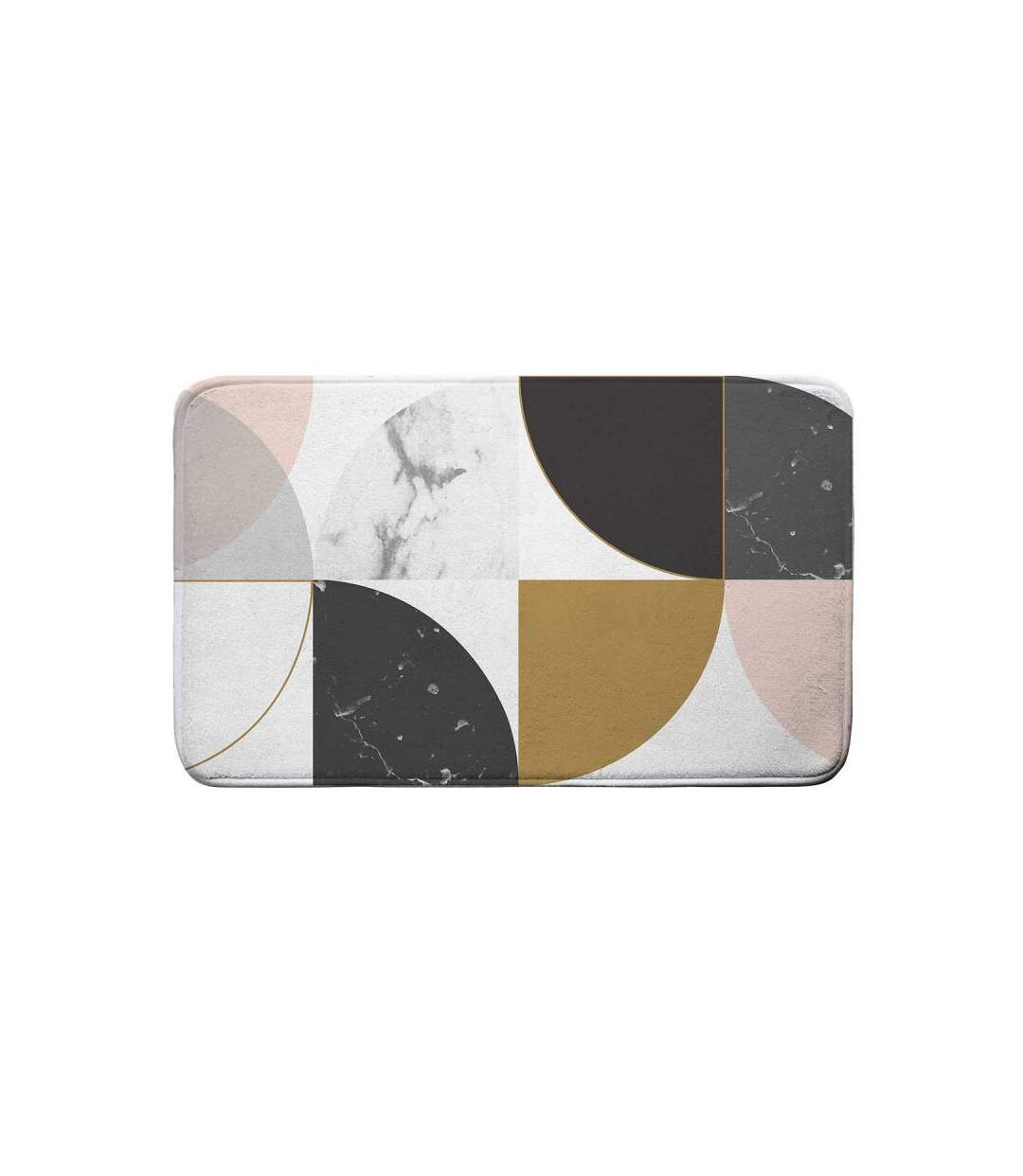 Tapis de Bain Geomarbre 45x75cm Multicolore