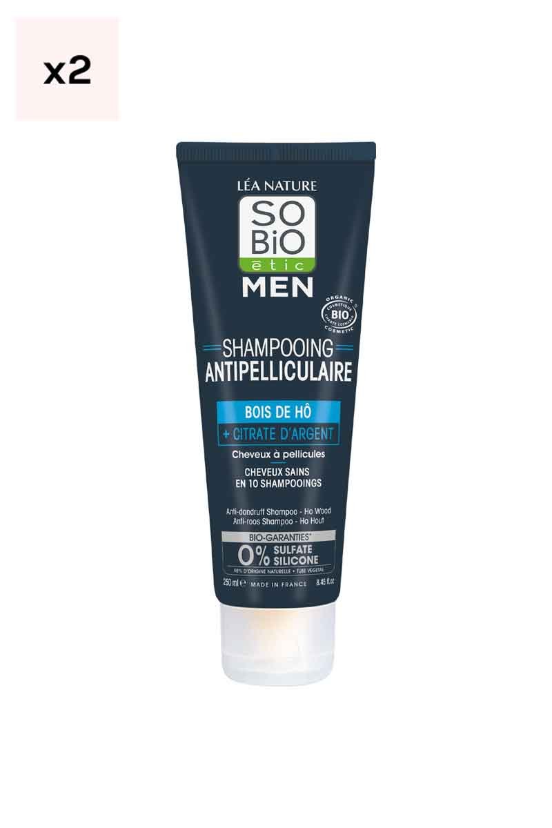 Shampoings anti-pelliculaire bio - Bois de Hô - Homme - 2 x 250 ml