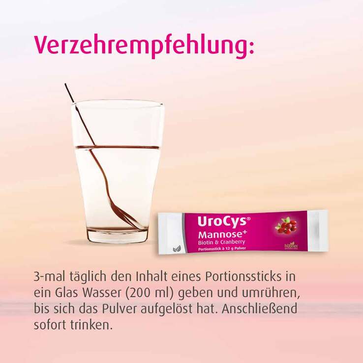 Urocys Mannose + Sticks, 15 St