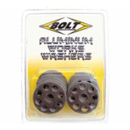 Coffret Bolt Rondelle perçée aluminium Bolt par 10 Universel