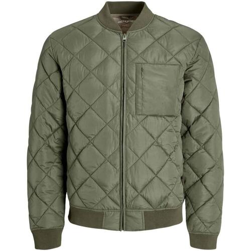 Jack & Jones - JJKARL QUILTED JACKET Verde