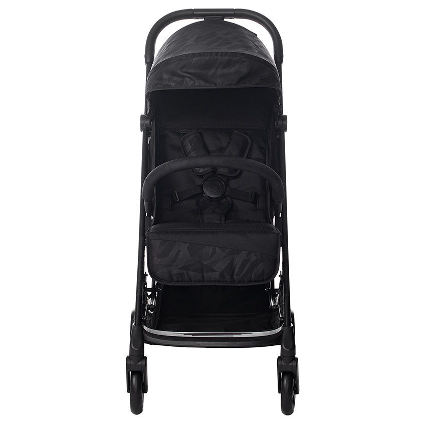 Poussette compacte Aria Basic - Noire - Ecru