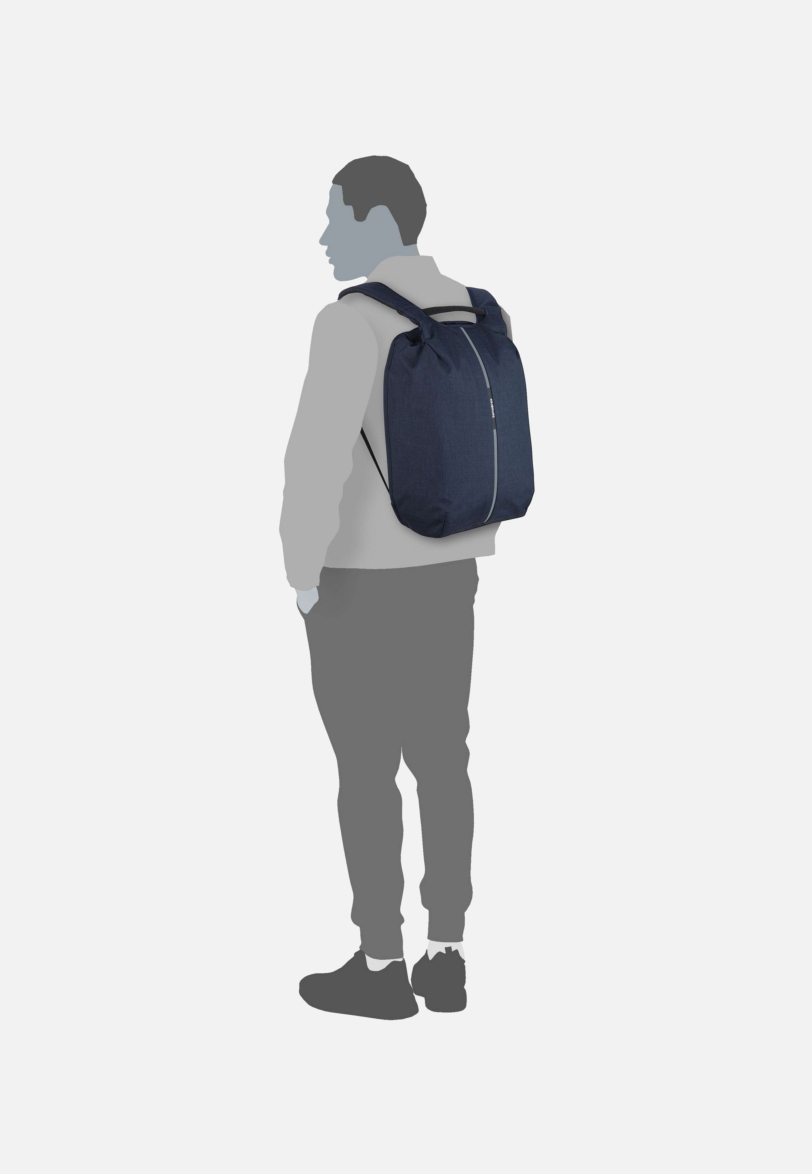Securipak Laptop 15.6'' Eclipse Blue - Rucksack