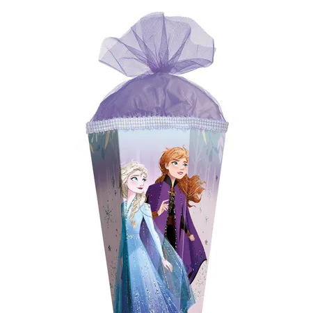 Roth Schultüte Disney Frozen Eiskönigin mit Glitzer, 85 cm, eckig